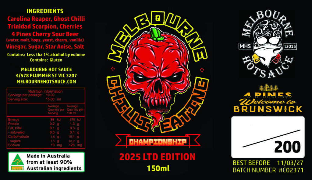 MCEC 2025 Hot Sauce