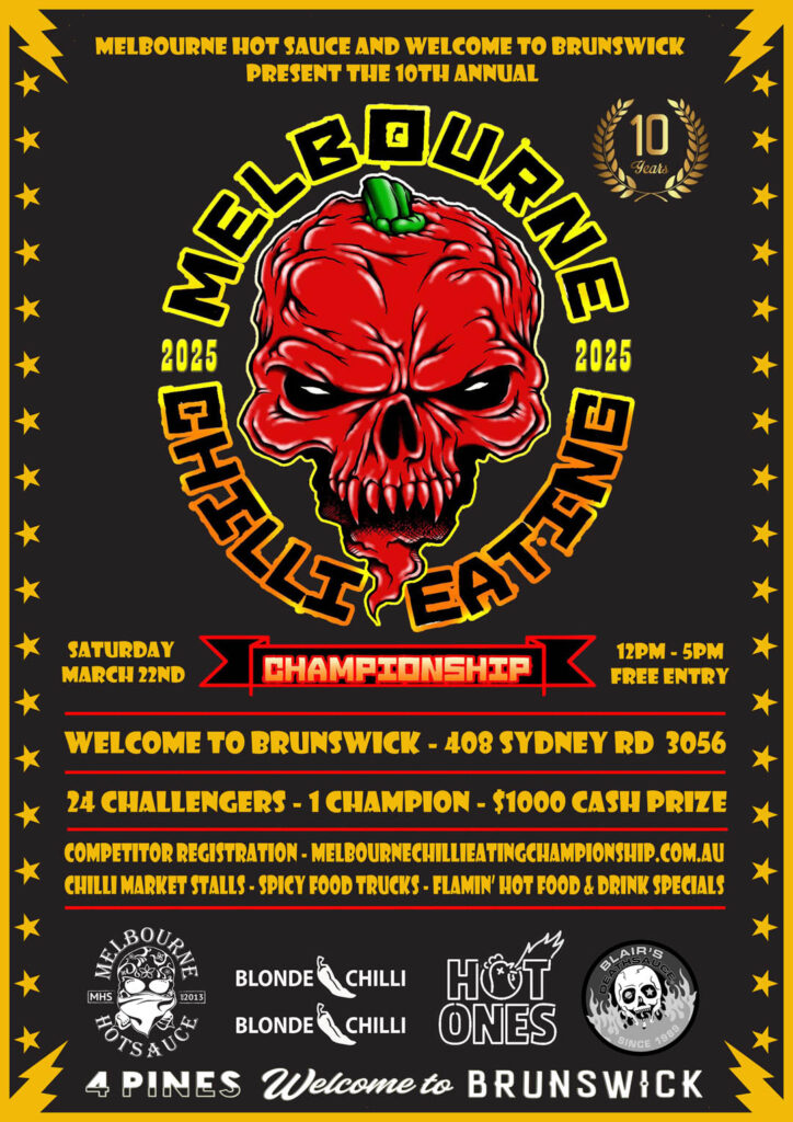 Melbourne Chilli Eating Championship
