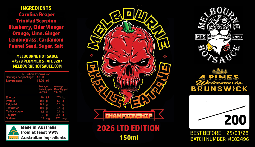 MCEC 2026 Hot Sauce
