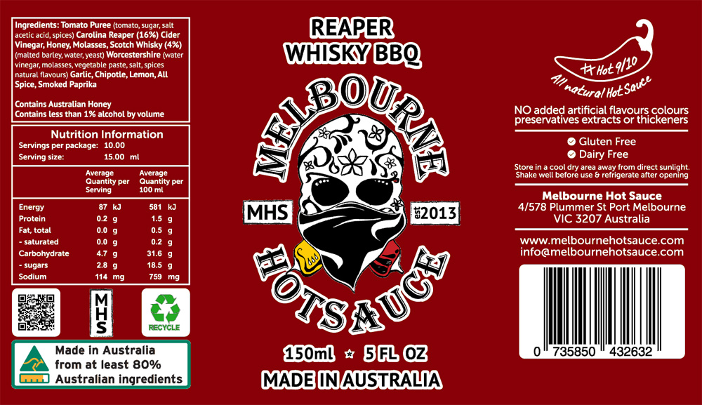 Reaper Whisky BBQ