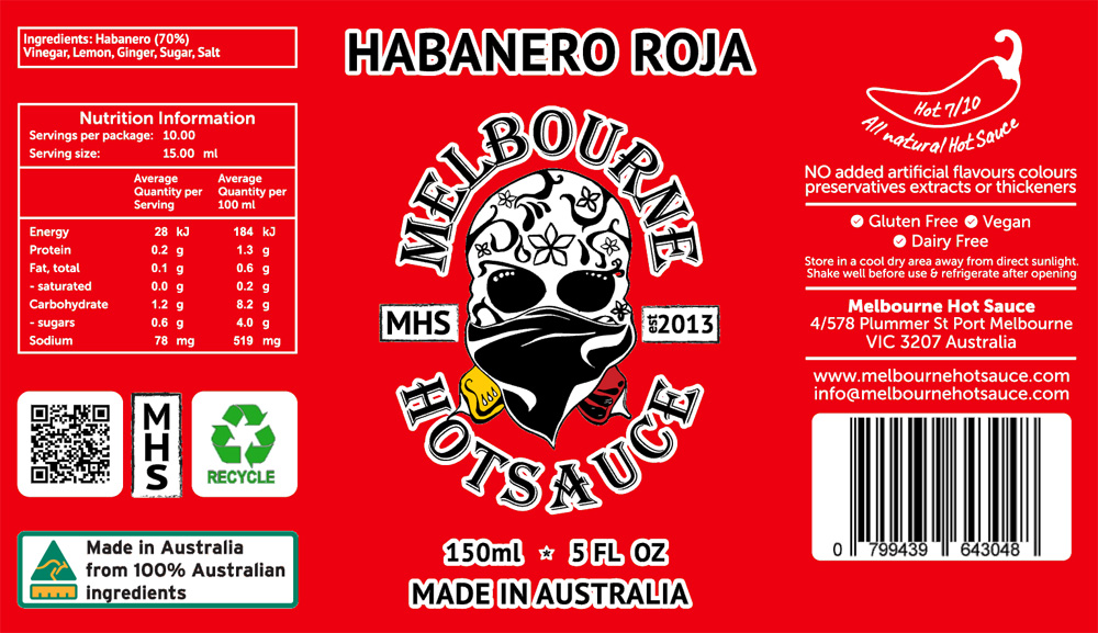 Habanero Roja