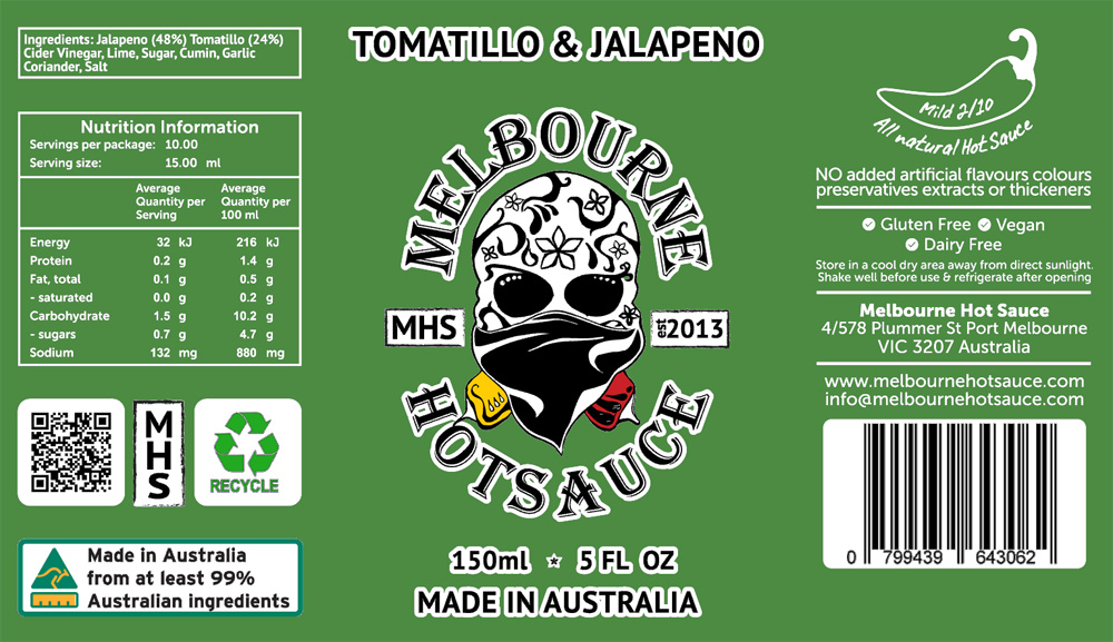Tomatillo & Jalapeno